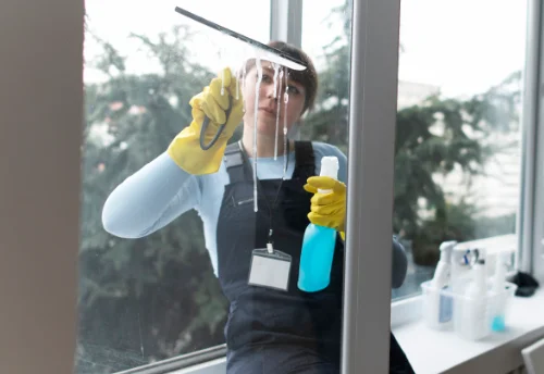 Nettoyage de vitres intérieures et extérieures à Neschers
